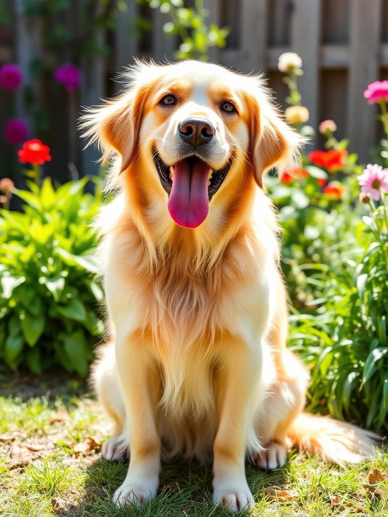 A pet dog photo before turning it into a coloring page