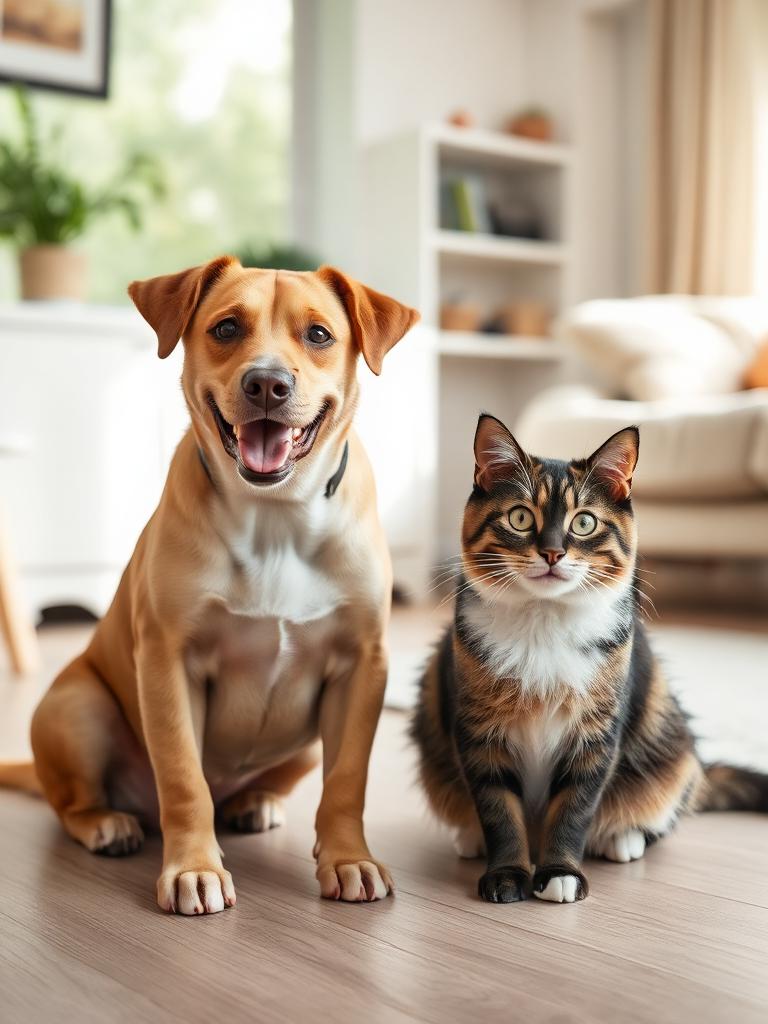A pet photo before turning it into a coloring page
